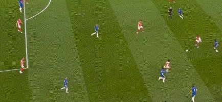 【英超】恩凯蒂亚2球 切尔西主场2度追平2比4阿森纳