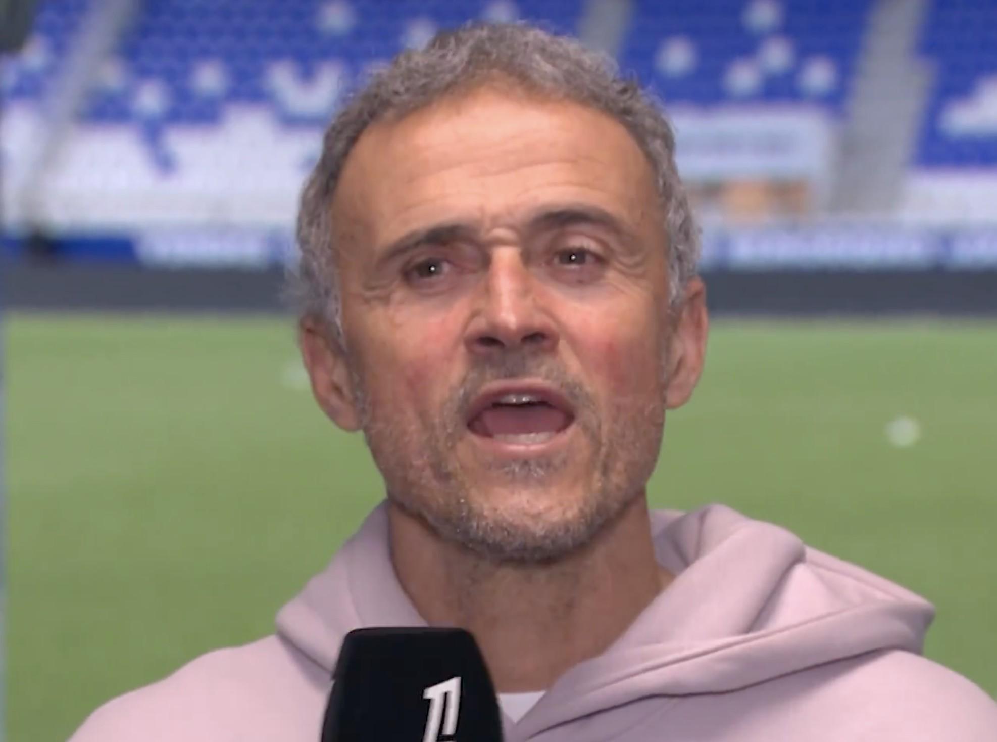 kaiyun-恩里克:巴尔科拉的进球让我们解脱;维蒂尼亚是世界前二中场